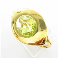 Ring Damiata Gioielli Woman in Yellow Gold Quarzo 2147/102/2-D199 - 2147/102/2-D199